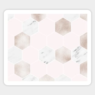 French Polynesia - pastel marble Sticker